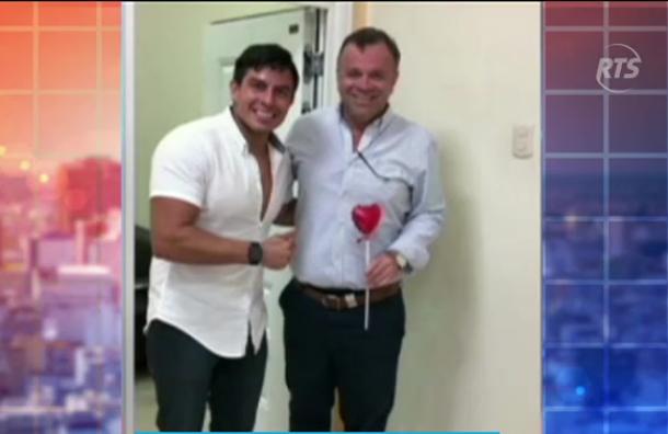 Un video confirmaría la amistad entre Daniel Salcedo y Luis Jairala